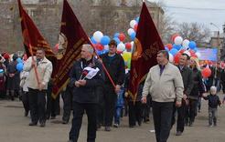 В Коркинском районе отметили День весны и труда