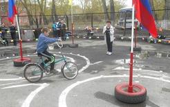 В Коркино прошло соревнование «Безопасное колесо»