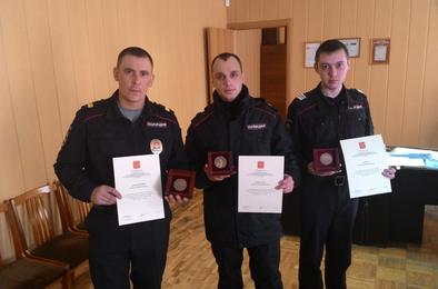 Коркинских полицейских наградили за Олимпиаду
