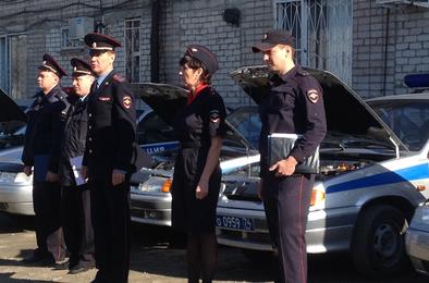 Транспорт полиции Коркино прошёл проверку готовности