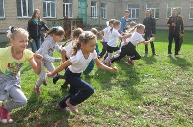 Школьники Коркино на этапах ГТО