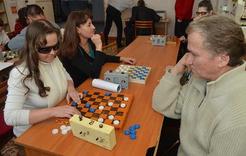 Три коркинских общества встретились за шашками