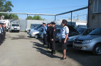 В полиции Коркино проверили готовность транспорта