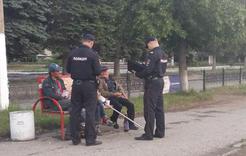 Коркинские полицейские провели мероприятие «Район»