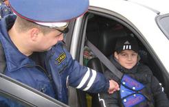 Сегодня наряды ГИБДД Коркино проверят правила перевозки детей