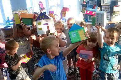 В детском саду Коркино построили любимый город в миниатюре