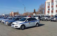 Полицейские Коркино провели смотр служебного автопарка