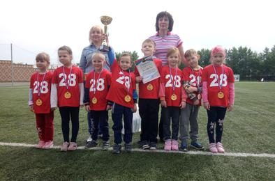 Детсадовцы Коркино отметили День защиты детей спортивным праздником