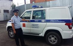 Полиция Коркино получила новый служебный автомобиль