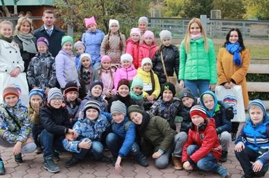 Коркинским школьникам преподали урок природы от «Единой России»
