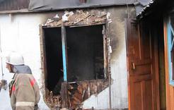 В выходной при пожаре погиб житель Коркино