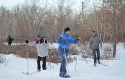 В городском парке Коркино готовятся к лыжному сезону
