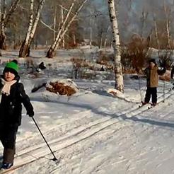 Юнармейцы Коркино совершили лыжный рейд