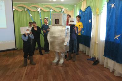В коркинском центре помощи детям «Радуга» спасали планету
