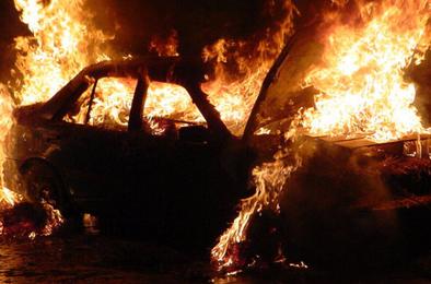 За сутки в Коркинском районе сгорело два автомобиля