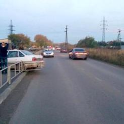 В Коркино на автодороге «Дружба» в результате ДТП снесено ограждение