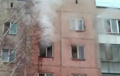 В Коркино горела квартира в многоквартирном доме 