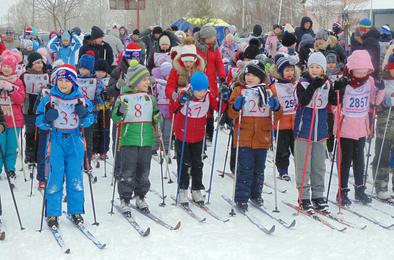 Сегодня коркинцы вышли на старт «Лыжни России -2019»
