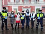 "Будьте острожны, на дороге дети": ГИБДД Коркино провела осеннюю акцию